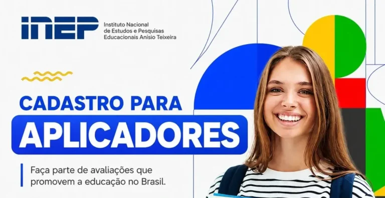 Atenção: cadastro para aplicadores!